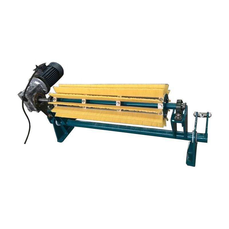 Cleaner Motorized Brush Belt Scraper Conveyor Belt Cleaning Brush Roller